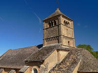 The church in Ameugny