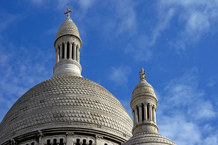 The dome of Sacr-Coeur