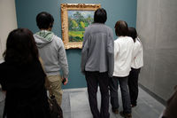 In front of Gauguin